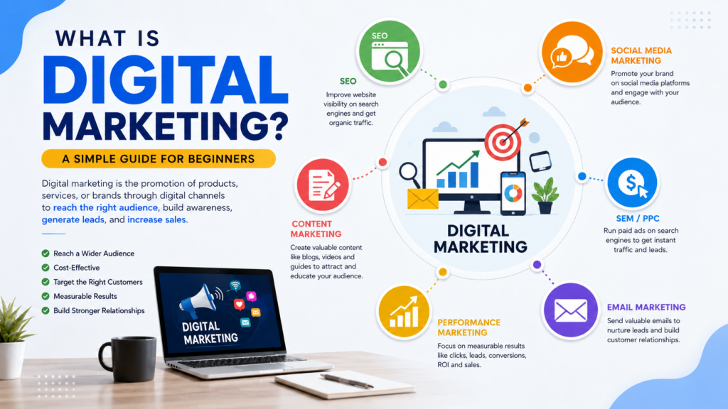 What Is Digital Marketing? A Beginner’s Simple Guide