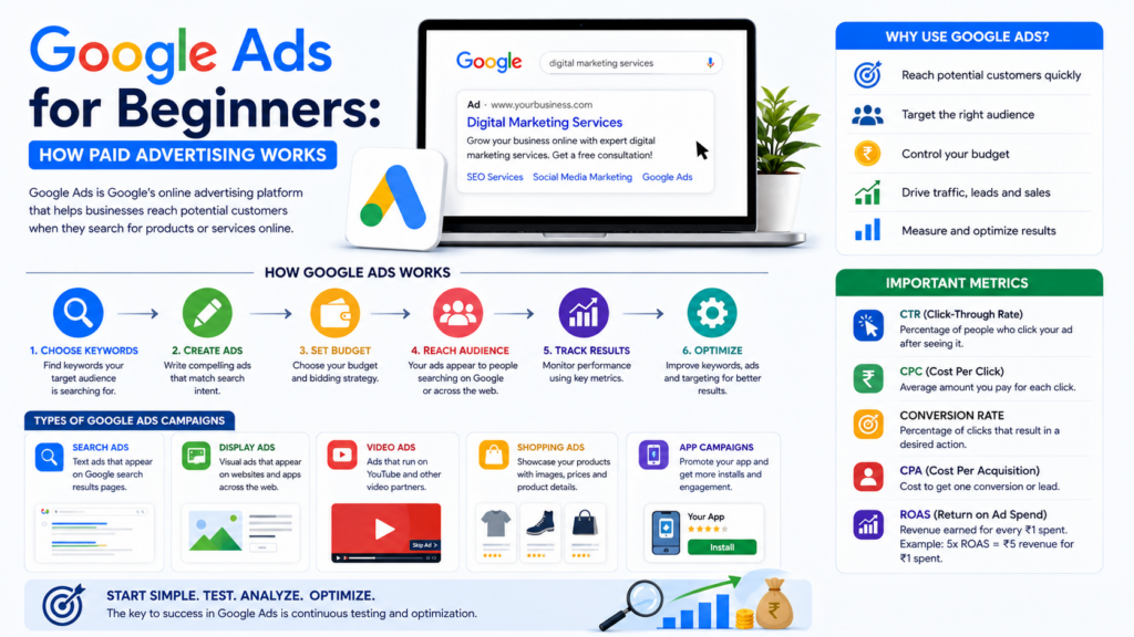 Google Ads for Beginners: How Paid Advertising Works