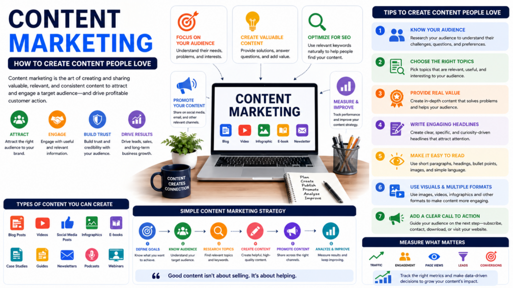 Content Marketing: How to Create Content People Love