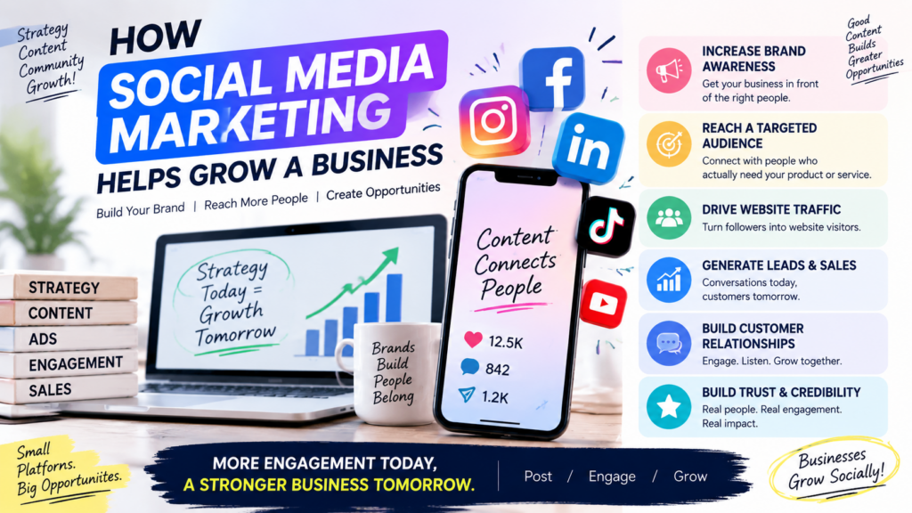 How Social Media Marketing Helps Grow a Business